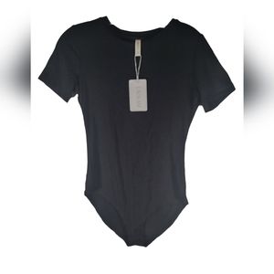 LAOLASI bodysuit black women's size medium